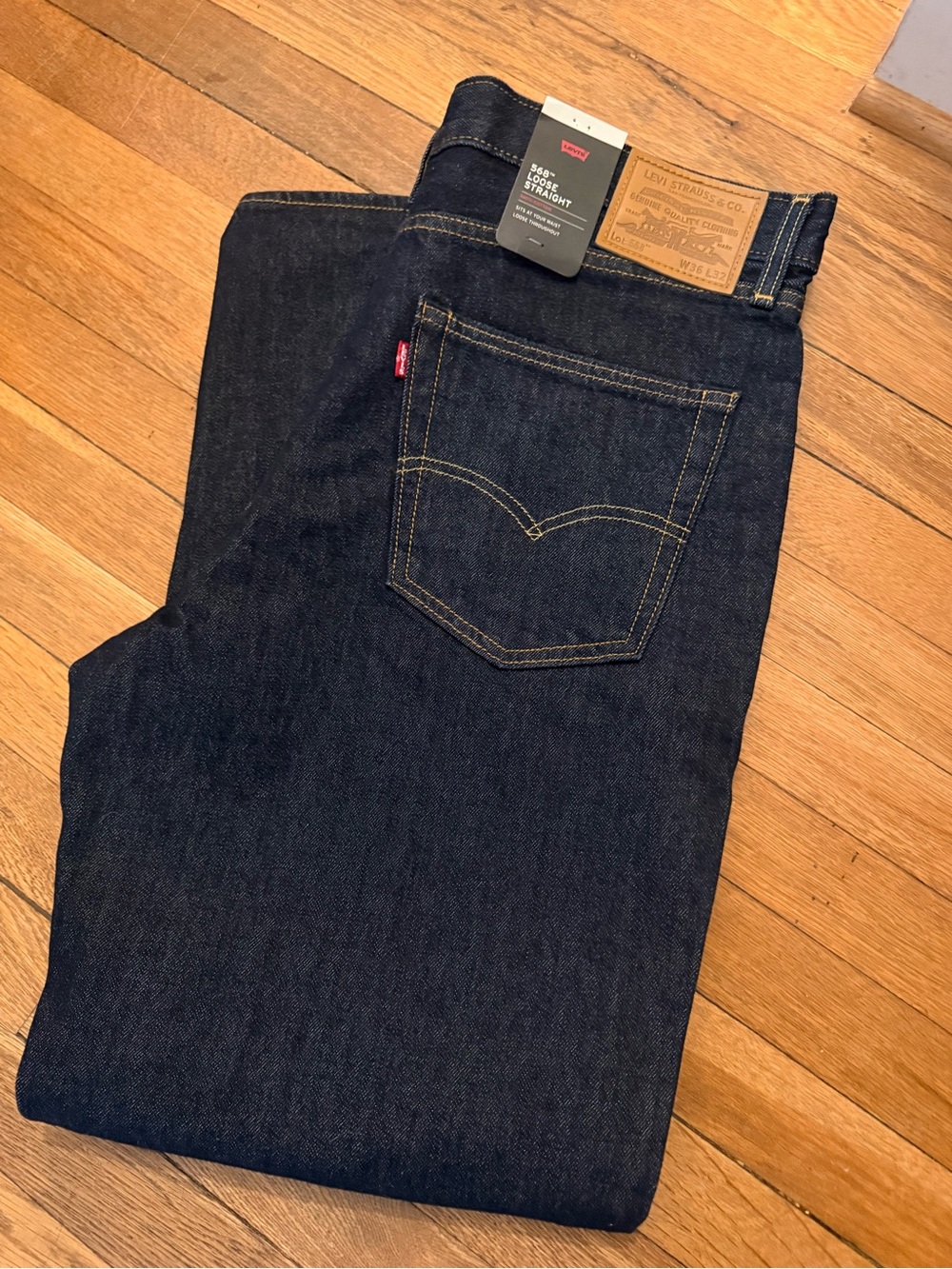 Levi's Men's Jeans-568 Loose Straight